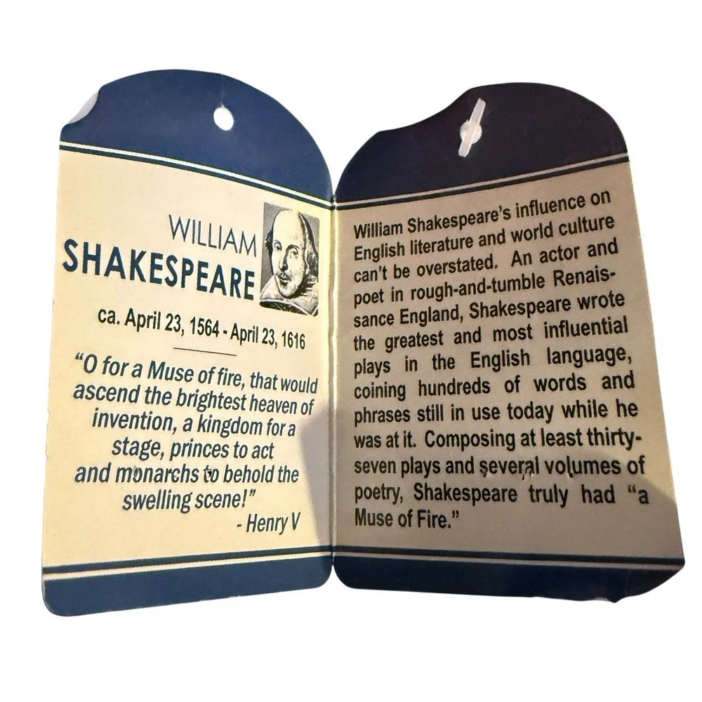 Unemployed Philosophers Guild William Shakespeare Little Thinker 13
